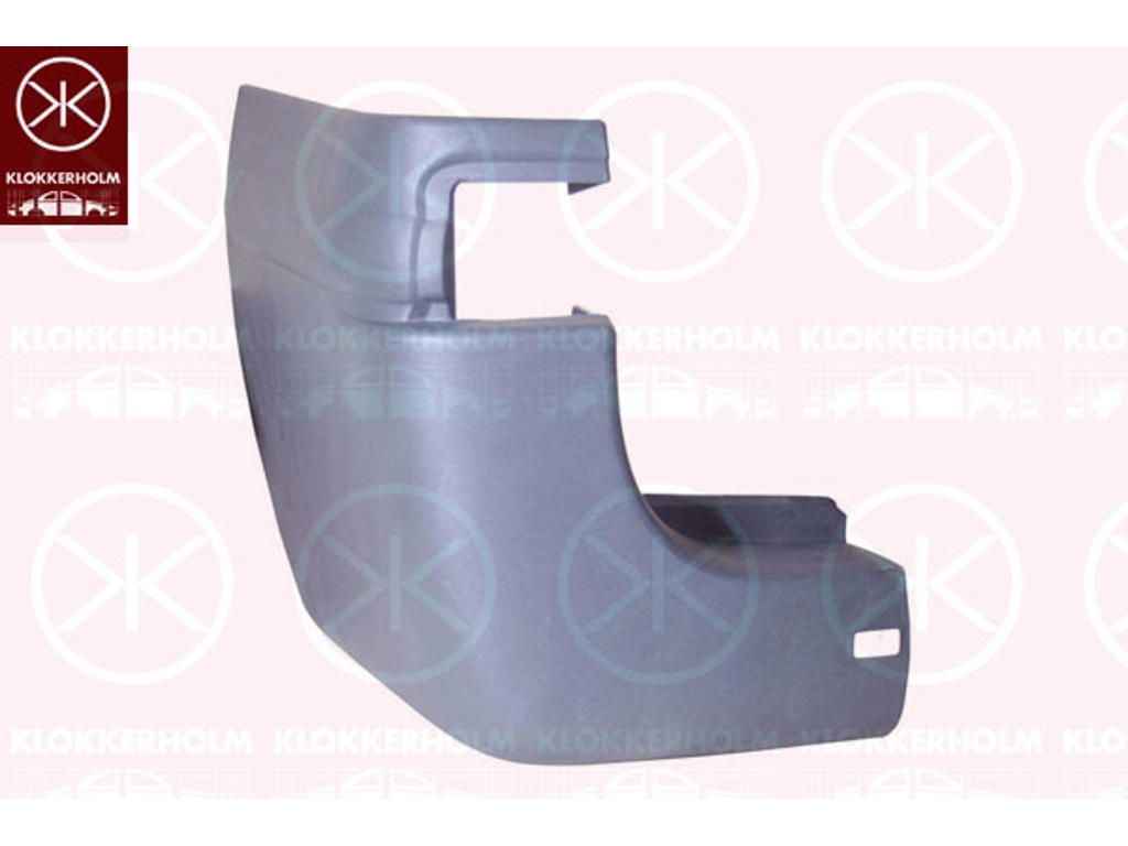 Bumper, Right Rear, Vehicle Equipment Line/Variant: JUMBO