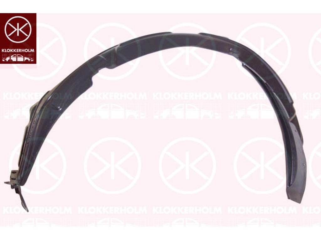 Beklädnad, hjulhus, plast, till höger fram