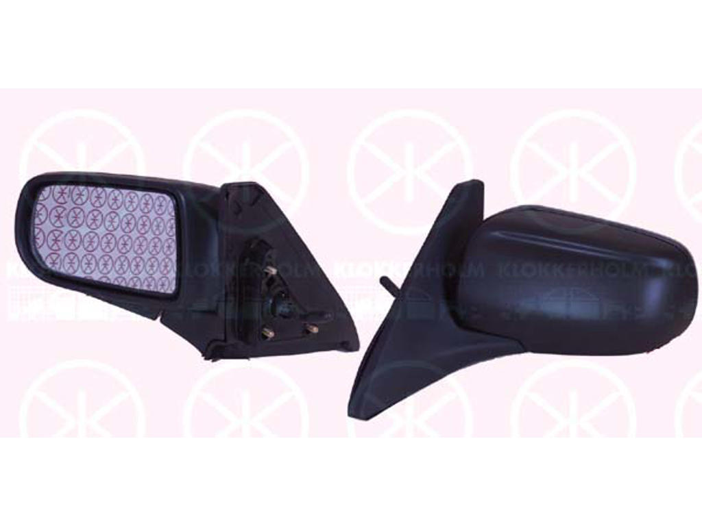 išorinis veidrodelis, valdymas: kabelis, išgaubta, kaire