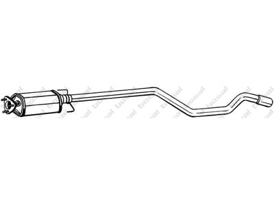 Soot/Particulate Filter, exhaust system, Silicon carbide, with accessories
