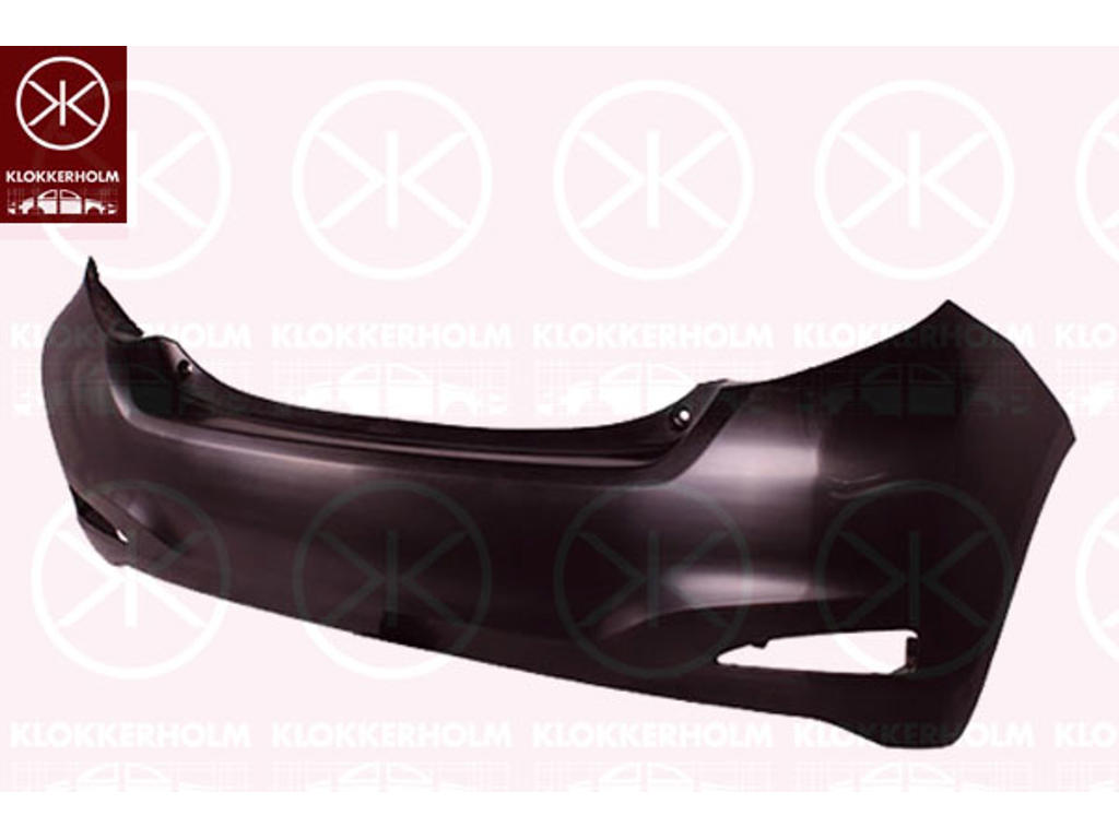Bumper, w/primer, Rear