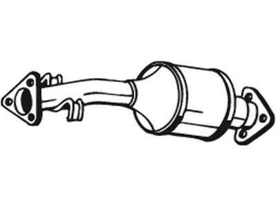Catalytic Converter, with mounting parts, Emission Standard: Euro 2, Emission Standard: Euro 3, Euro 4