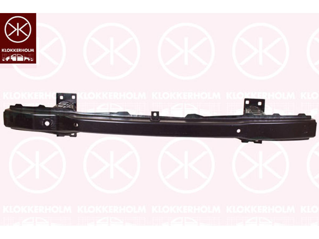 Support, bumper, Steel, Front