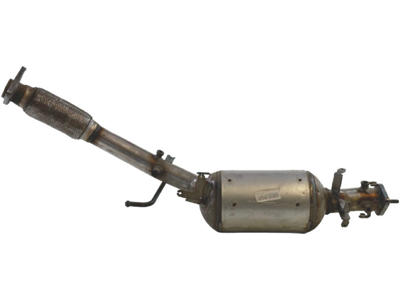 Soot/Particulate Filter, exhaust system, Material: Cordierite, with mounting parts, Euro 4