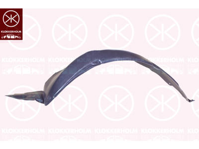 Liner, wheelhouse, Plastic, Left Front