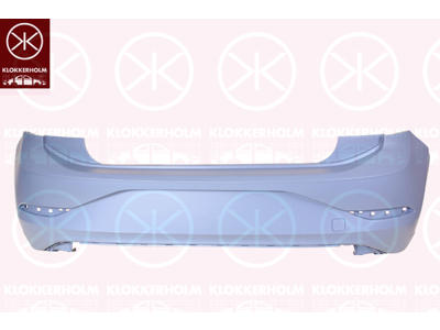 Bumper, w/primer, Rear