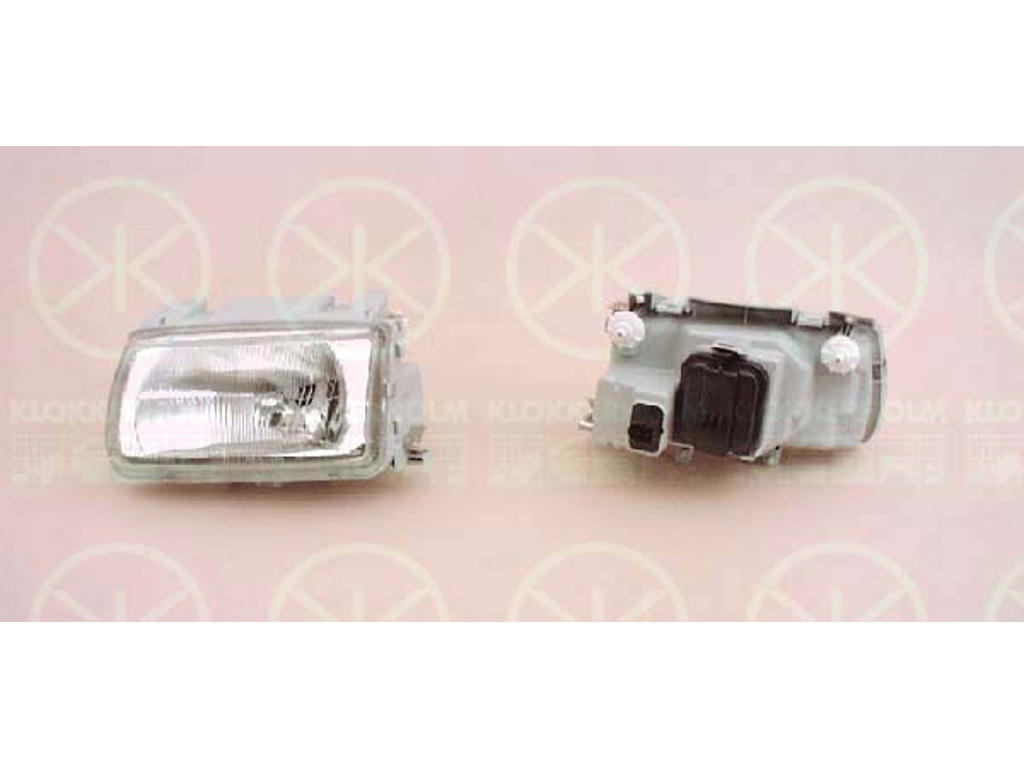 Headlight, H4, for vehicles without headlight levelling, T.Y.C, Right, Number of pins: 4, Illuminance [lx]: 20