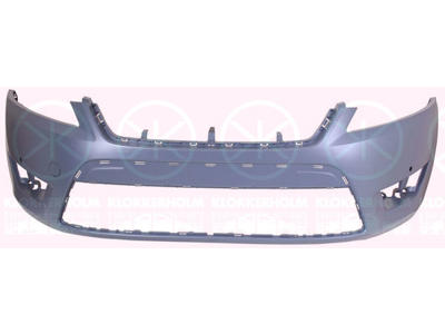 Bumper, w/primer, Front, with hole(s) for park distance control