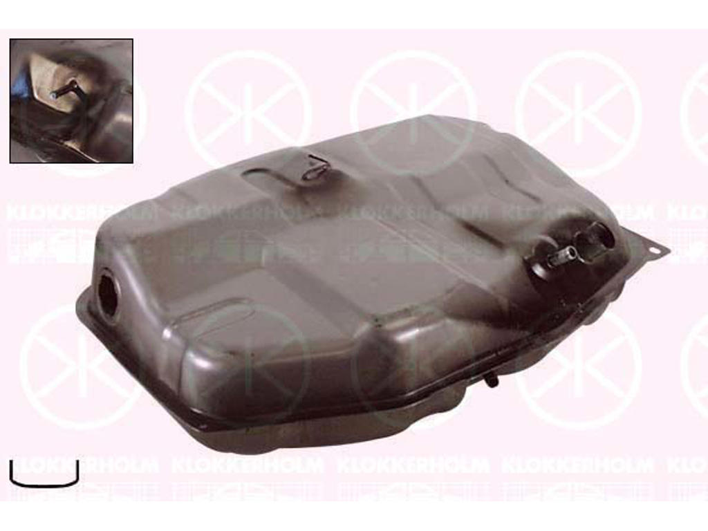 Fuel Tank, inj, 48L, with gaskets/seals