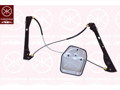 Fönsterhiss, 2-drs, OE-type, utan elmotor, elektrisk, till höger fram