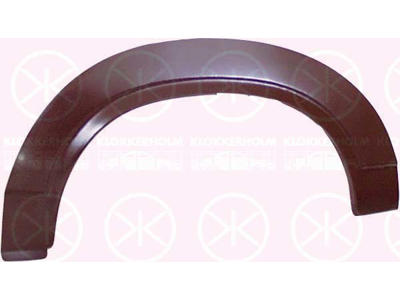 Quarter Panel, 2-dr, Wheel Arch Border, Repair Panel, Right Rear