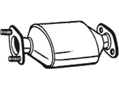 Catalytic Converter, with mounting parts, Emission Standard: Euro 1, Emission Standard: Euro 2