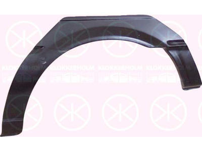 Quarter Panel, 3-drs, Wheel Arch Border, Repair Panel, Left Rear