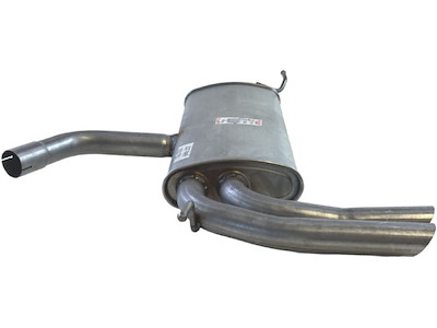 Rear Muffler, See accessories list for additionally required parts:  