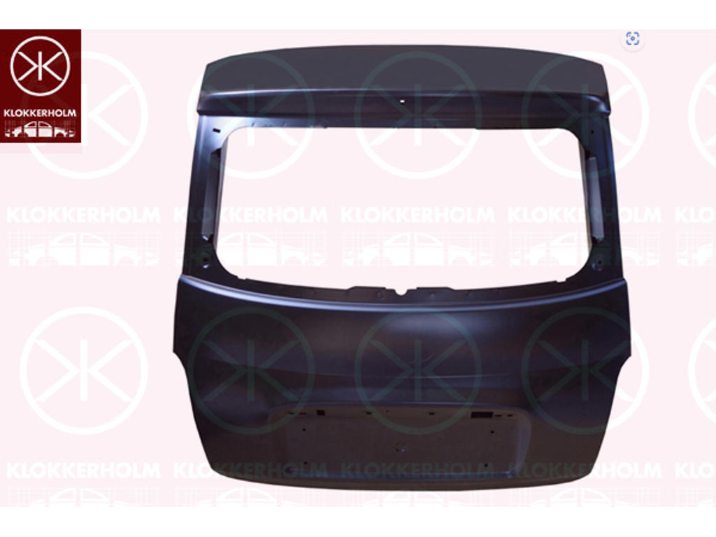 Boot-/Cargo Area Hatch, for vehicles without spoiler, Full Body Section