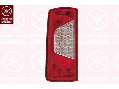 Tail Light Assembly, without bulb holder, Left