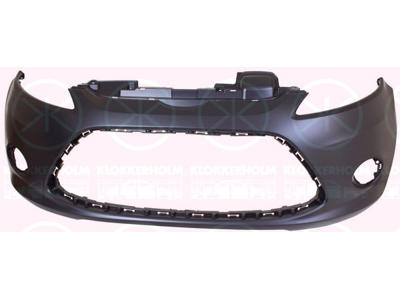 Bumper, w/primer, Front, with hole(s) for fog lights
