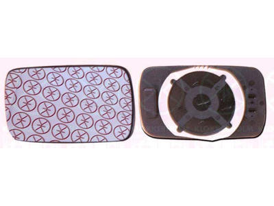 Mirror Glass, exterior mirror, Convex, blue, Right