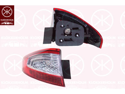 Baglygte, højre, ydre del, LED, PY21W, uden lampeholder