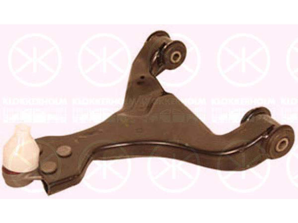 Control/Trailing Arm, wheel suspension, Front Axle Right, with bush, with ball joint, Lower Section, Control Arm