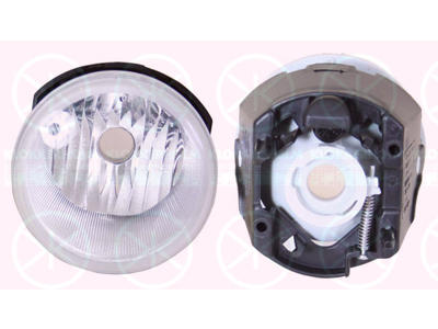 Front Fog Light, H10, Front, without bulb holder