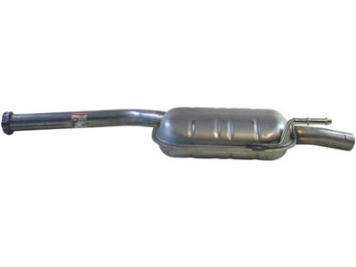 Centre Muffler, See accessories list for additionally required parts:  