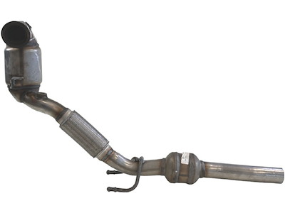Catalytic Converter, with mounting parts, Emission Standard: Euro 6