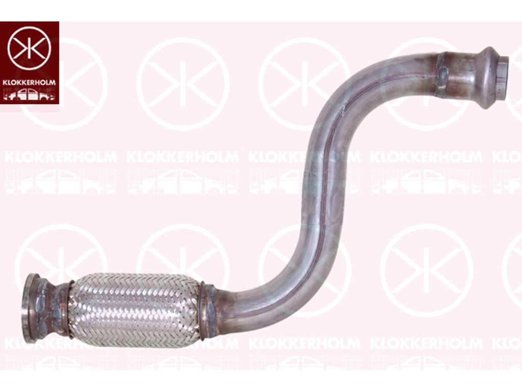 Exhaust Pipe, See accessories list for additionally required parts:  