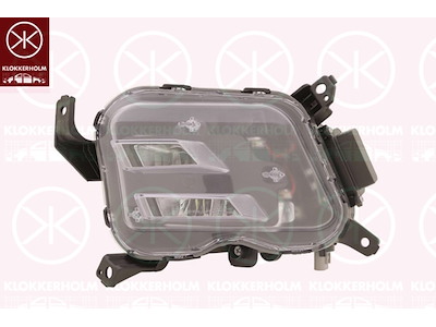 Dimstrålkastare, Höger, LED