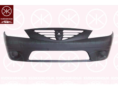 Bumper, Front, black