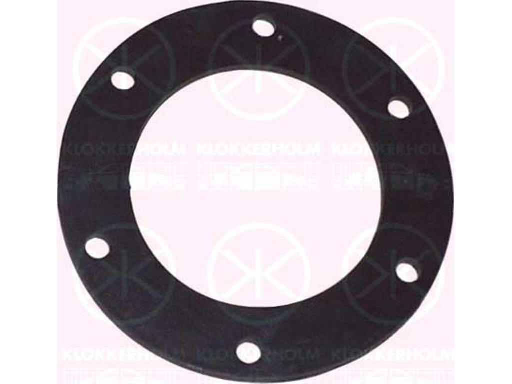 Seal, fuel sender unit, Ø54mm, Number of bores: 6