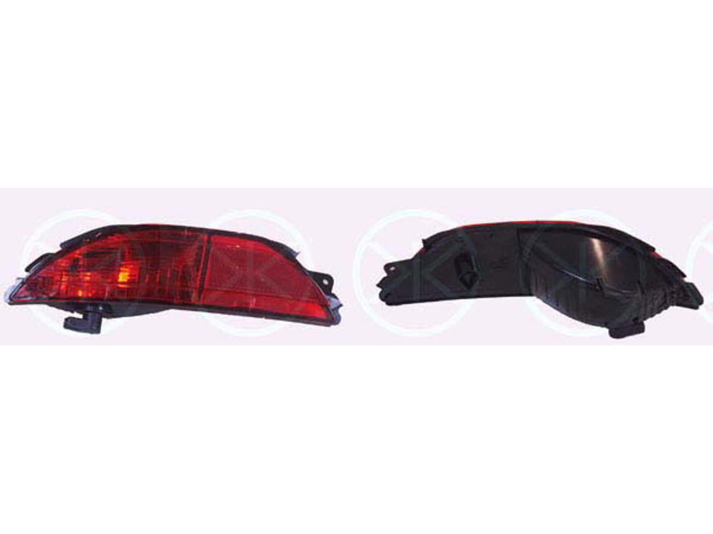 Rear Fog Light, with bulb holder, Left
