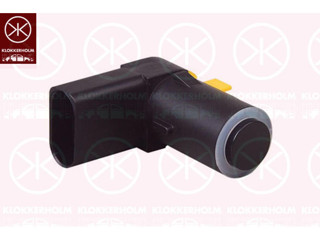 Sensor, park distance control, Front, Paintable, Number of pins: 3, Ultrasonic Sensor