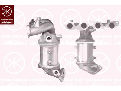 Catalytic Converter, Up to Euro 5, with accessories