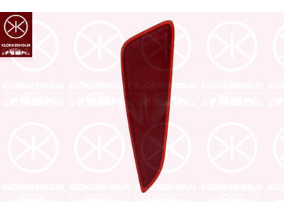 Reflector, Left Rear, red