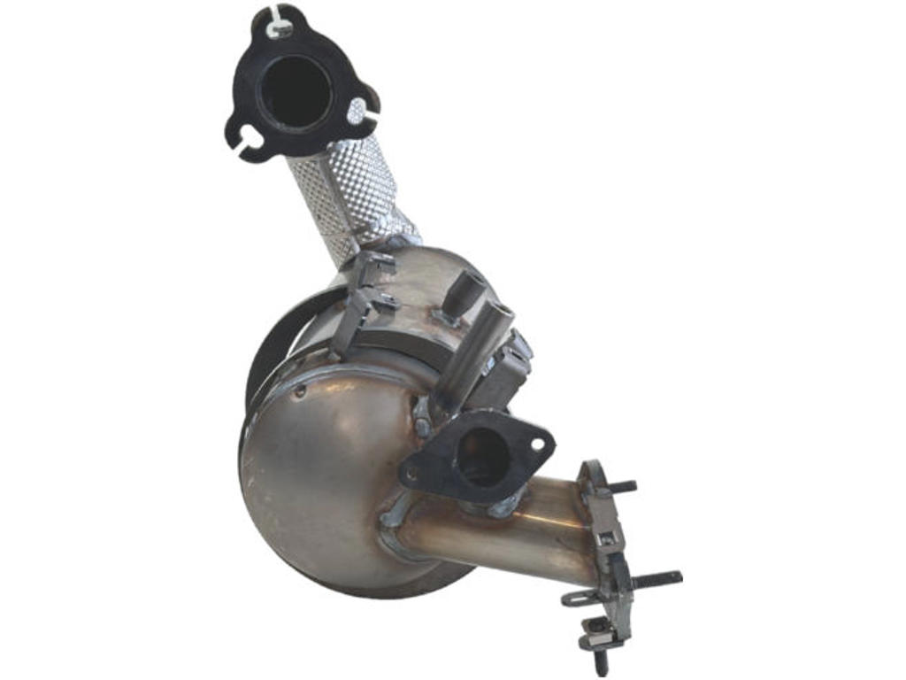 Soot/Particulate Filter, exhaust system, Material: Cordierite, with mounting parts, Euro 5