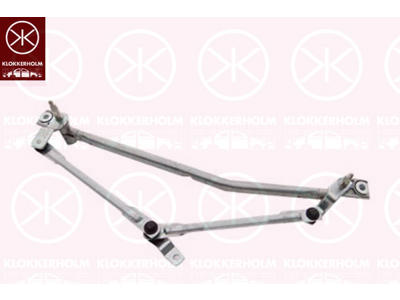 Wiper Linkage, Front, Set, for left-hand drive vehicles
