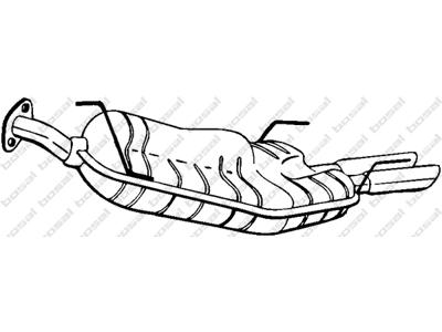 Rear Muffler