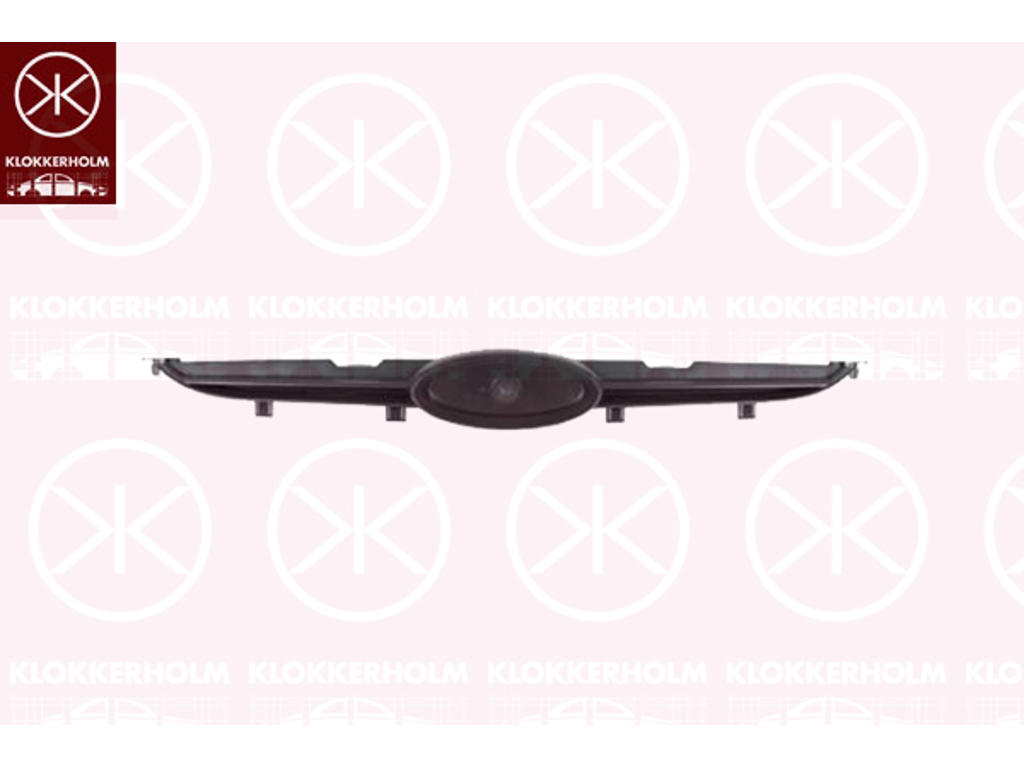 Radiator Grille, grey