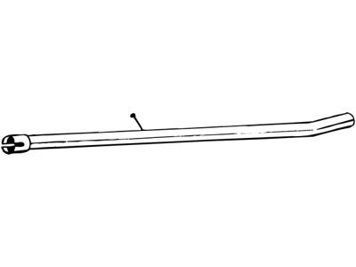 Exhaust Pipe, See accessories list for additionally required parts:  