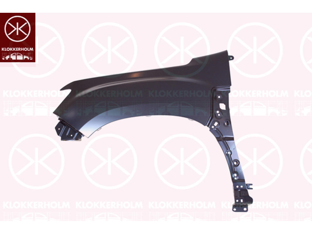 Крыло, спереди слева