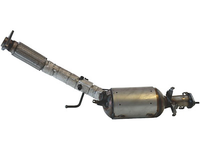 Soot/Particulate Filter, exhaust system, Material: Cordierite, with mounting parts, Euro 5