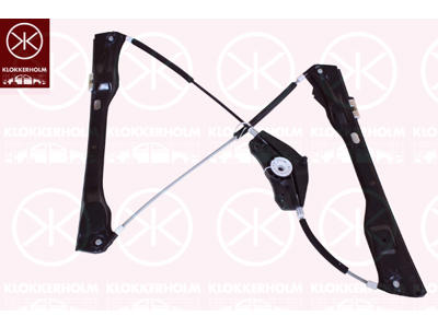 Window Regulator, OE-type, without electric motor, Electric, Right Front