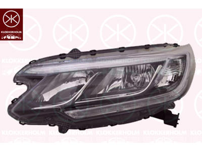 Headlight, Left, Illuminance [lx]: 17.5, H11/HB3, with daytime running light (LED), with motor for headlamp levelling