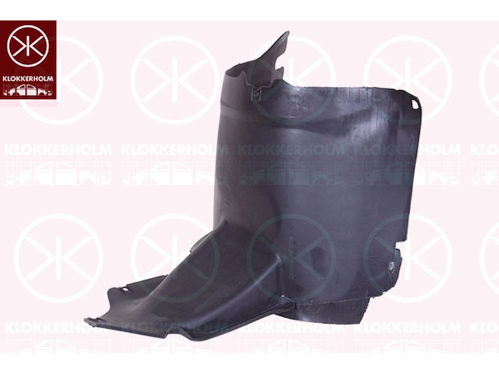 Liner, wheelhouse, Plastic, Left Front, Front Section