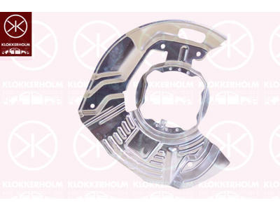 Bromssköld, framaxel höger, Diameter 1/diameter 2 [mm]: 320/130, aluminium