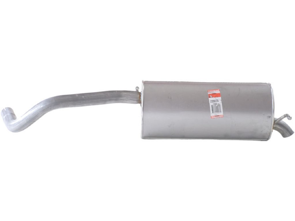 Rear Muffler, See accessories list for additionally required parts:  