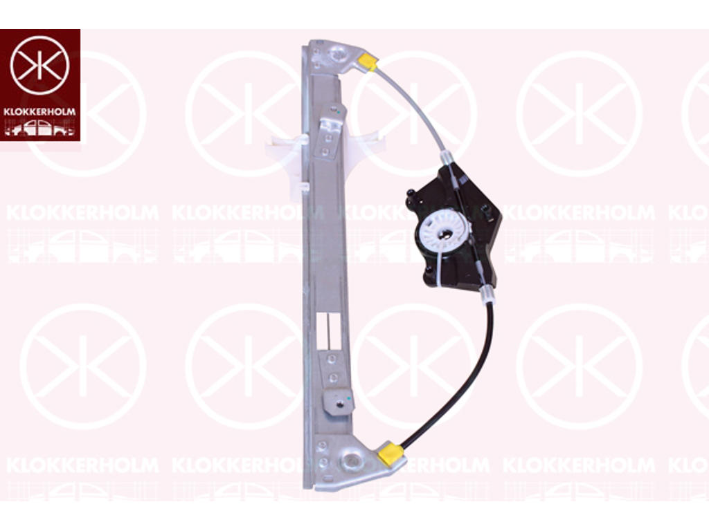 Window Regulator, OE-type, without electric motor, Electric, Left Rear