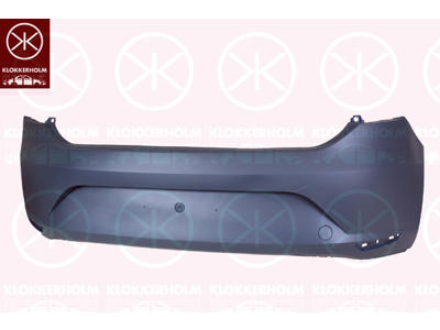 Bumper, w/primer, Rear, not for trim level: FR