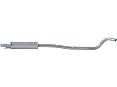 Centre Muffler, See accessories list for additionally required parts:  
